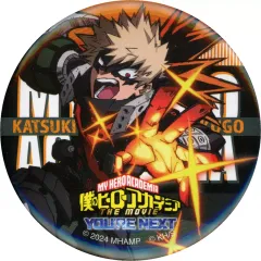 【中古】バッジ・ビンズ 爆豪勝己 「劇場版 僕のヒーローアカデミア THE MOVIE ユアネクスト 缶バッジコレクション 本ポス B」 劇場グッズ
