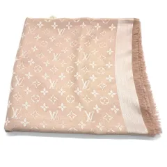 ⭐️美品⭐️ ルイヴィトン ショール モノグラム 大判 スカーフ ベージュ LOUIS VUITTON ルイ ヴィトン モノグラム ツイリー スカーフ