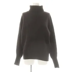 グリーンレーベルリラクシング ユナイテッドアローズ green label relaxing ウール タートルネック ニット セーター 長袖 プルオーバー F 茶 ブラウン /YQ ■OS