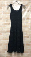 【中古】 POLO RALPH LAUREN ポロラルフローレン ノースリーブワンピース ブラック M 111432131のサムネイル