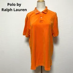 Ralph Lauren ポロバイラルフローレン オレンジ ポロシャツ LL