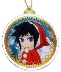【中古】キーホルダー 冨岡義勇 「鬼滅の刃×ufotable cafe クリスマスイベント2020 ランダムオーナメント風アクリルチャーム Bグループ」