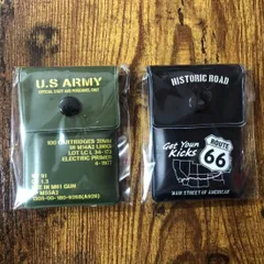 【携帯灰皿】ハンディアシュトレイ ROUTE 66 ルート66 U.S ARMY アメリカン雑貨のサムネイル