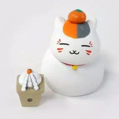 [중고] 트레이딩 피겨 거울 떡과 냥코 선생님 [나츠메 친구장 냥코 선생님 피규어 컬렉션 ~아이 캐치 편~]