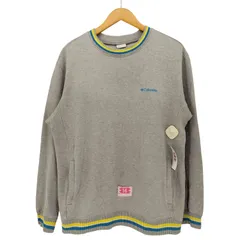 コロンビア Columbia ロゴ 刺繍 ライン スウェット トレーナー メンズ JPN：L 
