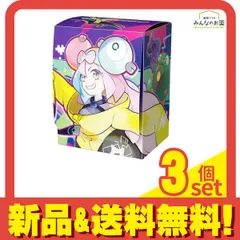 ポケモンカードゲーム デッキケース ナンジャモ 1個入 3個セット まとめ売り