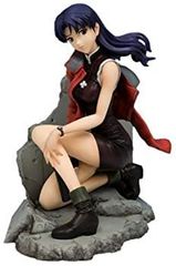 【中古-非常に良い】コトブキヤ エヴァンゲリヲン 新劇場版 葛城ミサト 1/6スケールPVC塗装済み完成品