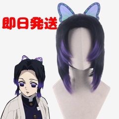 鬼滅の刃 胡蝶しのぶ セット済みウィッグ - メルカリ