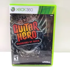 1203イ） GUITAR HERO WARRIORS OF ROCK 北米版 XBOX360 ソフト