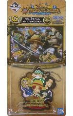 [중고] 잡화 적발 해적단 고무 마스코트 - 보물 크루즈 - [이치 반 쿠지 원피스 with ONE PIECE TREASURE CRUISE] G상