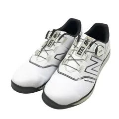 NEW BALANCE GOLF ニューバランス UGB574 ゴルフシューズ ボア BOA  ホワイト系 28 [240101388564] ゴルフウェア メンズ ストスト