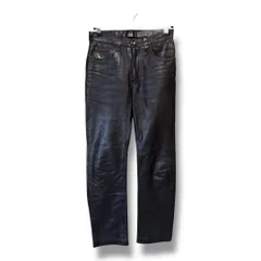 レア物！新品未使用！Lee Riders Leathers 皮パンツ 楽天市場】LEE リー レザーパンツ 本革 ストレート ライダース