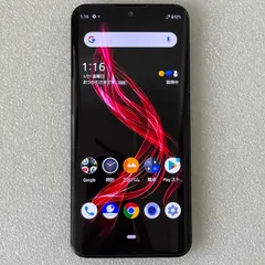 【美品付属品完備】シャープ AQUOS zero 801SH AQUOS zero5G basic A002SH ROM64GB Black Android Phone
