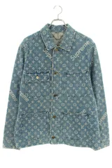 2024年最新】Supreme Louis Vuitton Jacquard Denim Trucker Jacketの ...