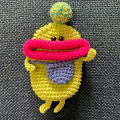 パクパクモンスター　キーケース　ハンドメイド