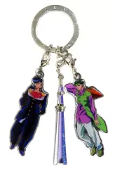 【中古】雑貨 東方仗助＆岸辺露伴 3連キーホルダー 「JOJOTREE ジョジョの奇妙な冒険 in TOKYO SKYTREE」