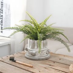 鉢 植木鉢 観葉植物 フラワー ポット 古代ローマ風 柱 ヨーロッパ調 ヴィンテージ調 おしゃれ かわいい インテリア 北欧 屋内 屋外