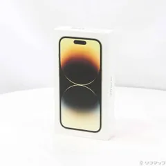 〔未使用品〕 未使用品 iPhone14 Pro 256GB ゴールド MQ173J／A SIMフリー【276】