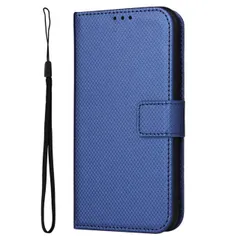 Galaxy S25 ケース 手帳 SC-51F チェック柄 手帳 ケース 【Color】ブルー