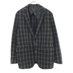 KOE×THOM BROWNE テーラードジャケット グレー系 チェック柄 - メルカリ