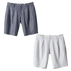 バンデル ゴルフ ハーフパンツ メンズ 5分丈 短パン ベーシック ストレッチ 接触冷感 紫外線防止 防しわ ゴルフウェア ブランド 総柄 ロゴ BGS-4SAOHP BANDEL GOLF