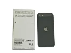 iPhone se2 64GB 中古 SIMフリ アイフォン 本体 Apple ブラック KDDi 〇 SIMロック解除済 スマートフォン 黒 Used iPhone se 2 世代 A2296 MHGP3J/A 【GB-SM2-230929】