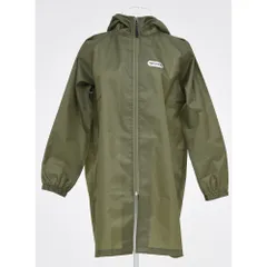 ☆ カーキ2 ☆ 140cm ☆ Outdoor Products キッズレインパーカー 05002276 レインコート キッズ ランドセル対応 ファスナー OUTDOOR PRODUCTS アウトドアプロダクツ 男の子 女の子 130 140 150
