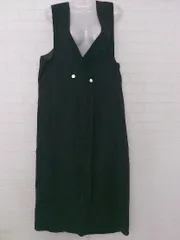 ◇ Aunt Marie's アントマリーズ カシュクール ノースリーブ マキシ ワンピース サイズF ブラック レディース P 1307250014962のサムネイル