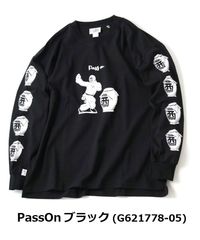 118 A BATHING APE 黒 東京原宿達磨 和柄バックプリントロンT - メルカリ