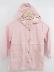 ◇ ZARA kids ザラ キッズ 子供服 長袖 フーディ コート サイズ 6size 116㎝ ピンク レディース E  【1302010024380】