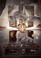 サルバドール・ダリ　ポルトリガトの聖母　A3(297㎜×420㎜）アートポスター 日本製 絵画 インテリア 壁紙
