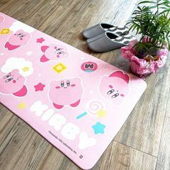 별의 커비 푹신푹신 산책 PVC 키친 매트(H45×W180cm)(PWD)