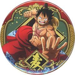 ONE PIECE ルフィ 輩缶バッジ 第20弾 ワノ国 - メルカリ