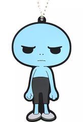 [중고] 키홀더 피치인 고무 마스코트 [이치 반 쿠지 SAND LAND] F상