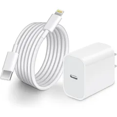 Cardill iPhone 充電器 20W PD 急速充電 【MFi/PSE認証済み] USB C - iPhone充電ケーブル 2m付き Type C スマホ 電源アダプター タイプC アイフォン  その他USB-C機器対応