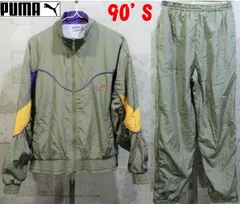PUMA プーマ　ヴィンテージ ウインドブレーカー　セットアップ　人気　古着 プーマ PUMA EXTRA 90s ヴィンテージ ウインドブレーカー Y2K