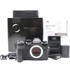 ＜美品＞OLYMPUS OM SYSTEM OM-1 ボディ｜シャッター1690枚｜積層型CMOS×高速AF｜5軸手ブレ補正×防塵防滴IP53｜マイクロフォーサーズ最上位モデル