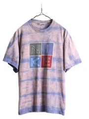 【お得なクーポン配布中!】 90s ナイキ ブリーチ タイダイ プリント Tシャツ M ヘビーウェイト