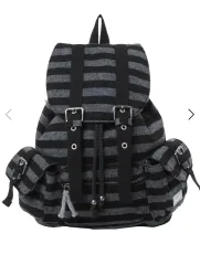 リュック TENSE DANCE テンスダンス TENSE DANCE] Wool stripe backpack_brown 正規品 韓国ブランド