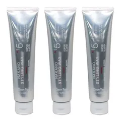 ● 3本セット ナカノ スタイリングワックス 5C 90g サロン専売 美容室専売 スタイリング ワックス ヘアクリーム ヘアセット 中野製薬 NAKANO メール便のサムネイル