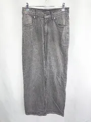 ◇ earth music&ecology アース ミュージック＆エコロジー ストレートジーンズ サイズS ブラック レディース E  【1407020038751】