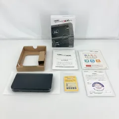 05w12746T 【new 3DSLL】new NINTENDO 3DSLL 本体 箱あり メタリックブラック 美品 ＊動作確認/初期化済み＊  ◎中古品◎