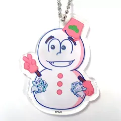 【中古】キーホルダー・マスコット(キャラクター) おそ松 「おそ松さん×AnimePlaza アクリルボールチェーン(雪だるまVer.)」
