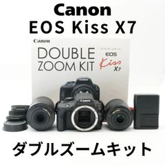 EOS kiss x7 ダブルズームキット Canon デジタル一眼レフカメラ EOS Kiss X7 ダブルズームキット
