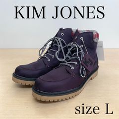 KIM JONES GU コラボ ブーツ woman ワークブーツ シューズ 【R71020】Y
