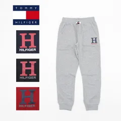 送料無料 アウトレット TOMMY HILFIGER トミーヒルフィガー キッズ ボトムス ボーイズ 裏起毛 スウェットパンツ 秋 冬 #8888111 WP89ヌ M TH GREY HEATHER