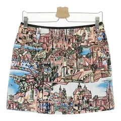 サイズ：M CALLAWAY キャロウェイ  インナー付 スカート 総柄 ブルー系 [240101297370]# ゴルフウェア レディース ストスト