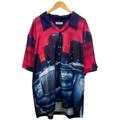 Blackeyepatch (ブラックアイパッチ) 開襟 半袖シャツ 総柄 ポリウレタン混 50821203 L メンズ/199のサムネイル