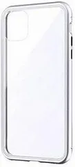  iPhone 11 Pro Max ガラス＆アルミケース「SHELL GLASS Aluminum」 シルバー 送料無料 即納