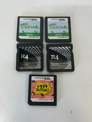 B-498　Nintendo DS　ゲームソフト　5点セット　どうぶつの森　R4 レボリューション　トモダチコレクション